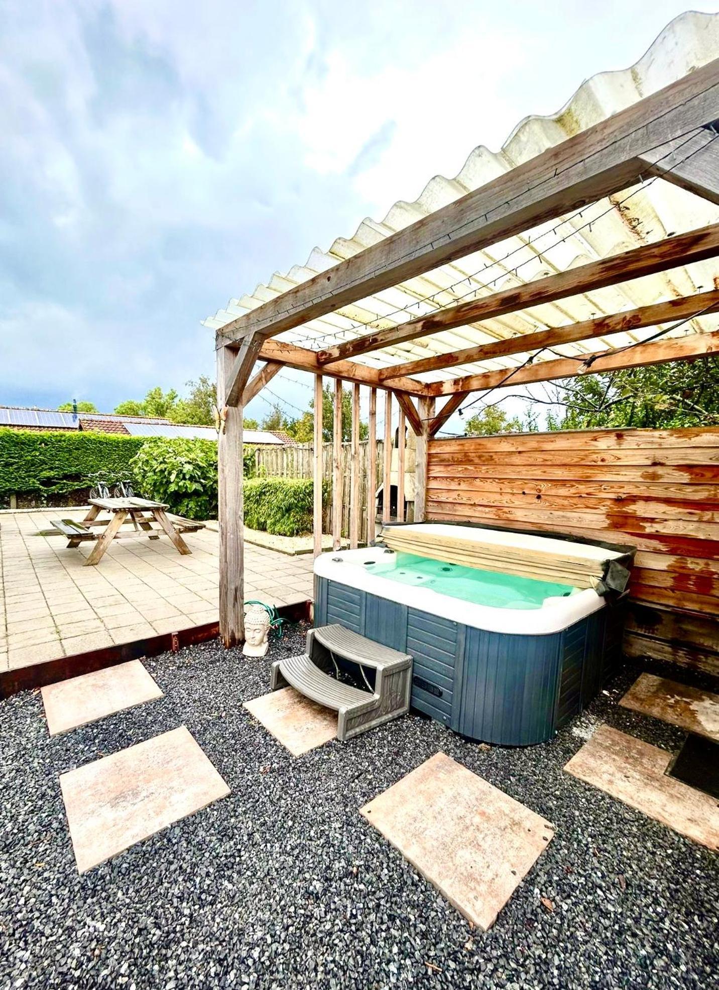 Wellness Bungalow With Jacuzzi &Sauna&Private Garden Near Amsterdam Vijfhuizen Exteriör bild